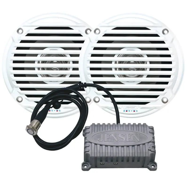 Jensen Cpm50 Bluetooth Audio Package – Includes Amplifier And 5-Inch Speakers 1