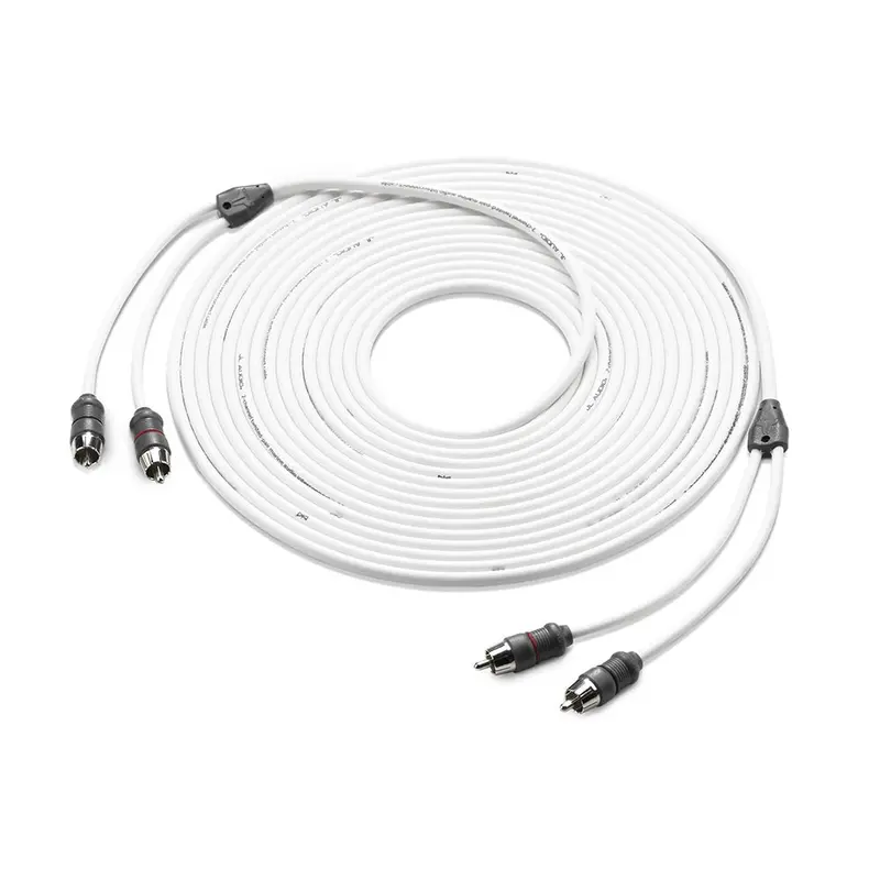 Jl Audio 2-Channel Marine Rca Cable – 25-Foot Heavy-Duty Shielded Audio Interconnect, Model Xmd-Whtaic2-25 (010-13415-00) 1