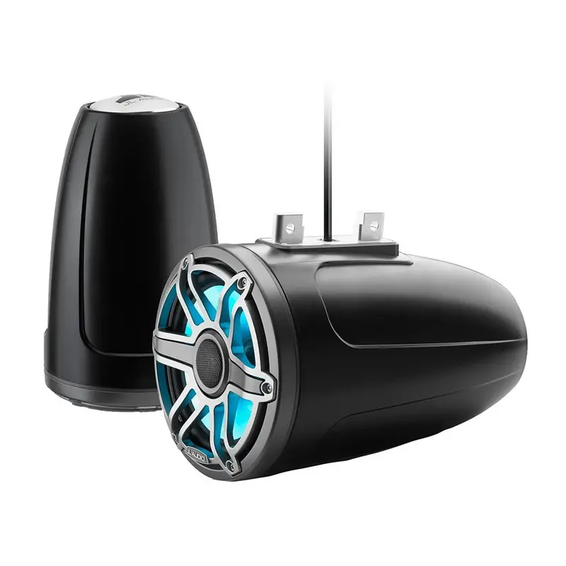Jl Audio M6-770Etxv3-Sb-S-Gmti-I 7.7" Enclosed Tower Coaxial System With Titanium Sport Grille & Led Lighting 1