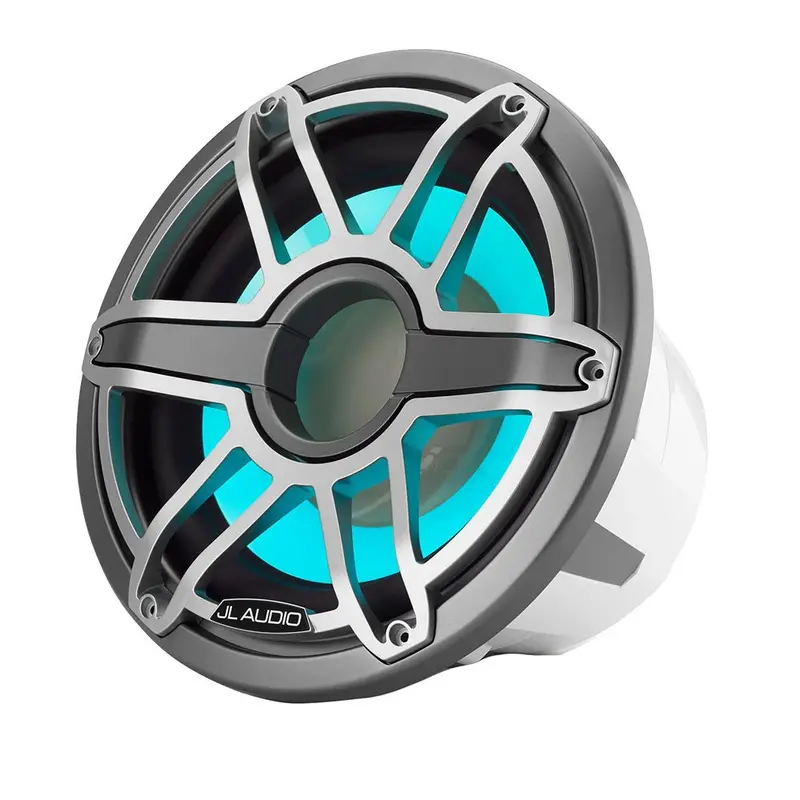 Jl Audio M7-12Ib-S-Gmti-I-4 – 12" Marine Subwoofer With Titanium Grille & Led Lighting 1