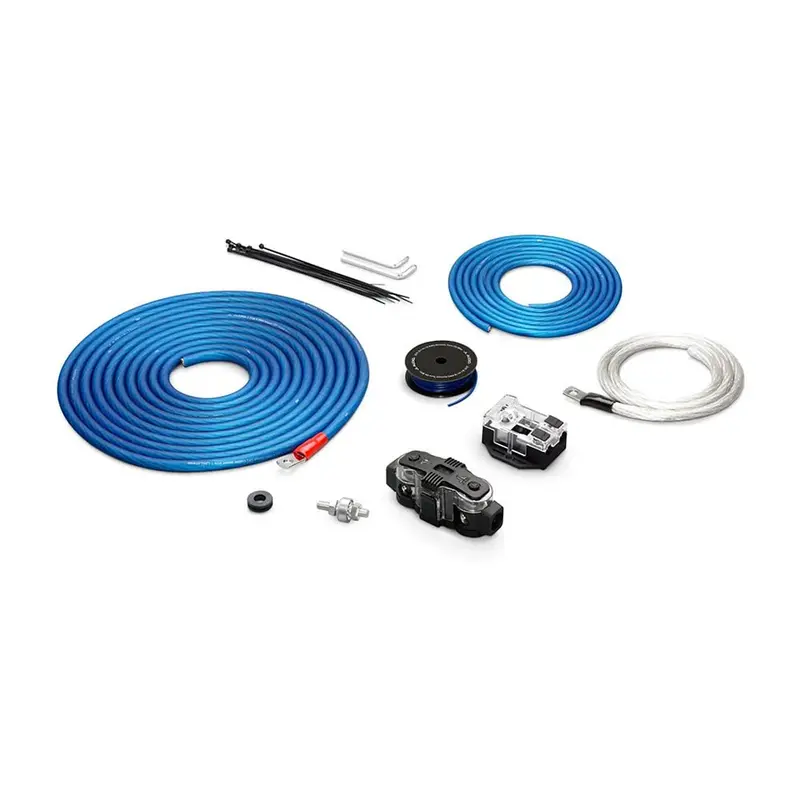Jl Audio Xd-Series 4 Awg Premium Power Connection Kit — Dual Amplifier Support [010-13452-00] 1
