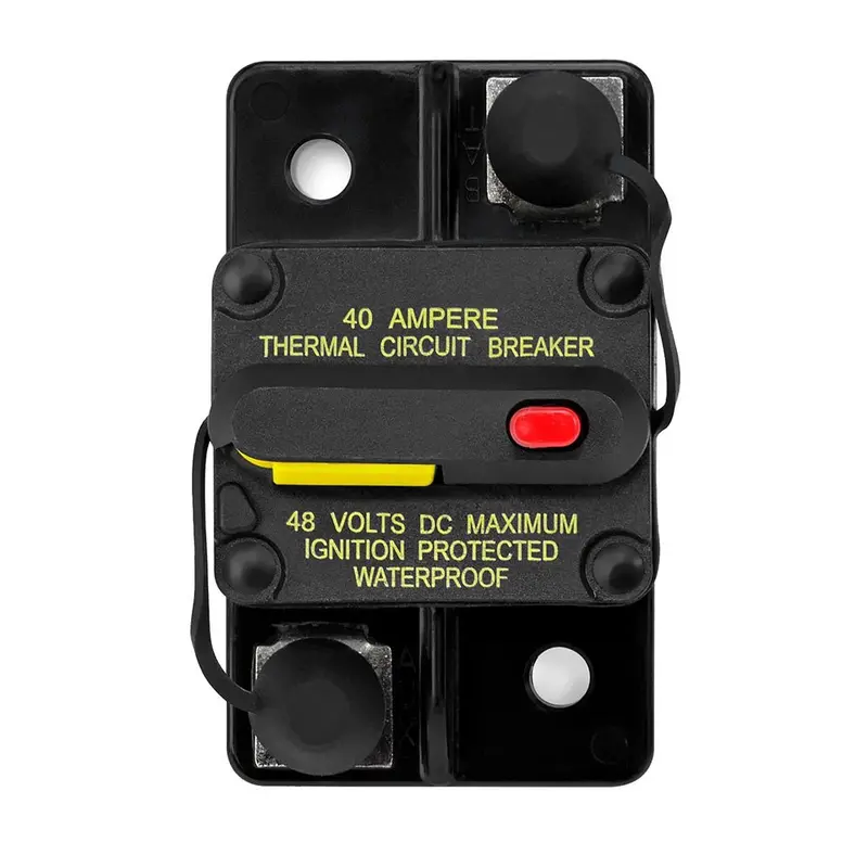 Jl Audio Xmd-Mcb-40 40A Resettable Marine Circuit Breaker 1