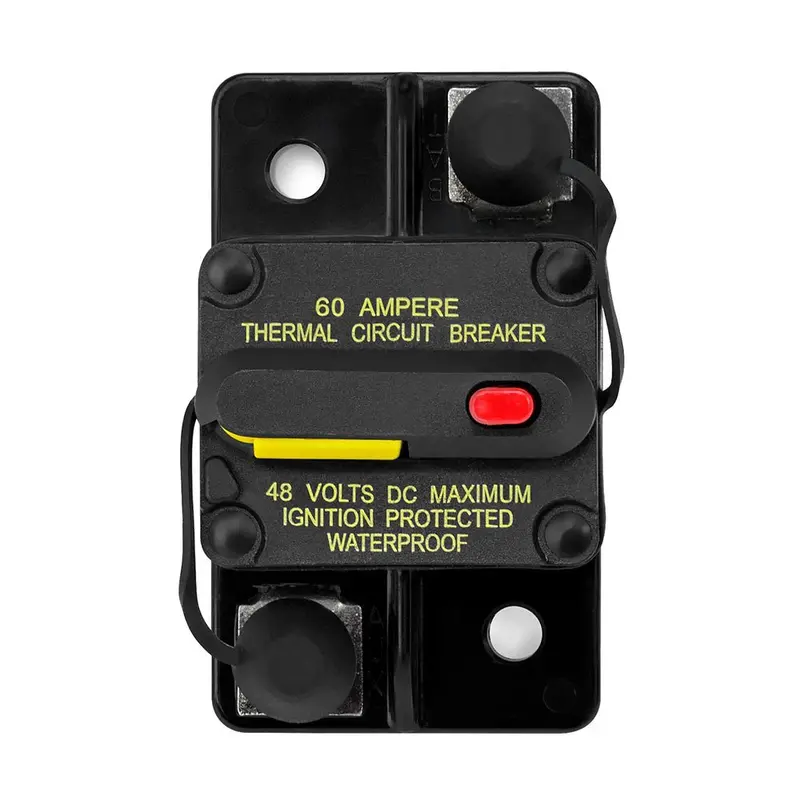 Jl Audio Xmd-Mcb-60 60A Resettable Marine Circuit Breaker 1