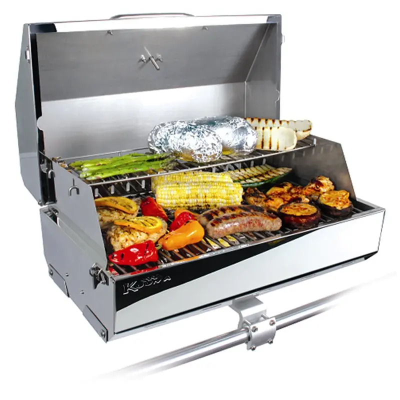 Kuuma Elite 316 Stainless Steel Gas Grill – Heavy-Duty Outdoor Cooking System 1