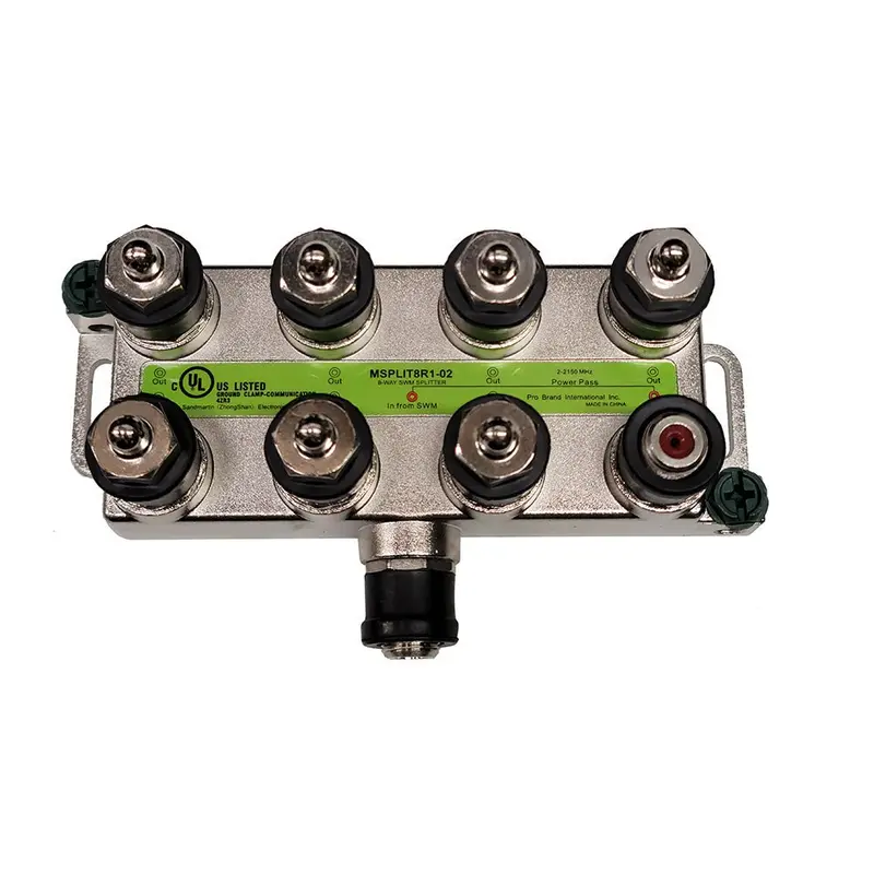 Kvh 8-Port Rf Signal Splitter For Marine Satellite And Antenna Systems (19-0618) 1