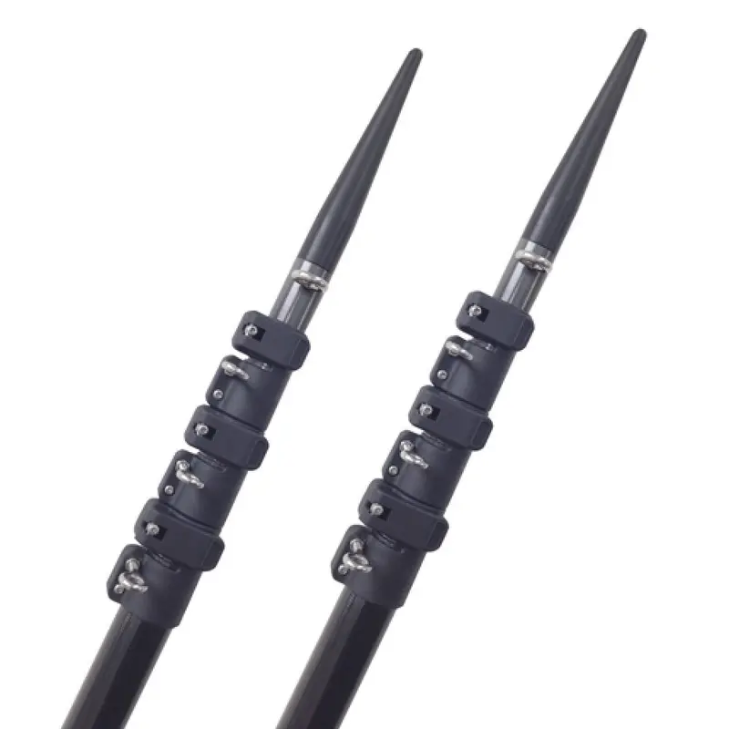 Lees 24-Foot Telescoping Carbon Fiber Outrigger Poles For Sidewinder Mounting (Ct3924) 1