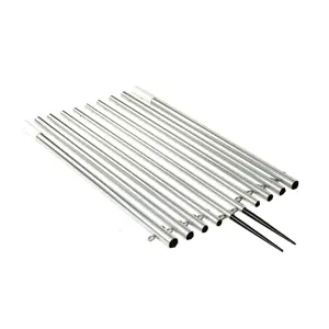 Lee’S Extra-Strong 19-Foot Bright Silver Outrigger Poles – 2" Od, Ap3519Xs 1