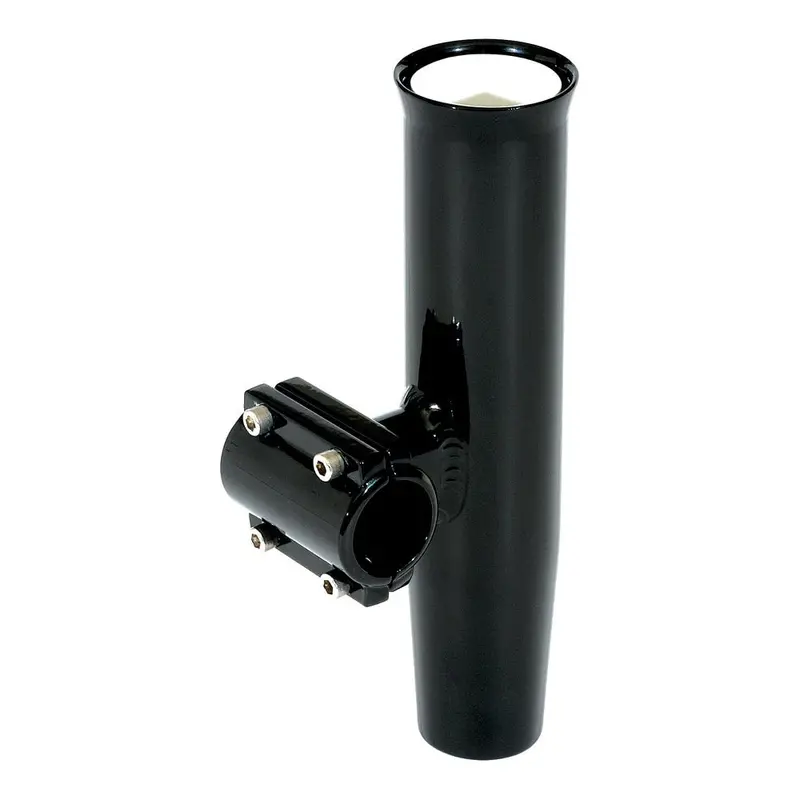 Lee’S Horizontal Clamp-On Fishing Rod Holder – Black Aluminum, Fits 1.050" Od Pipe [Ra5201Bk] 1