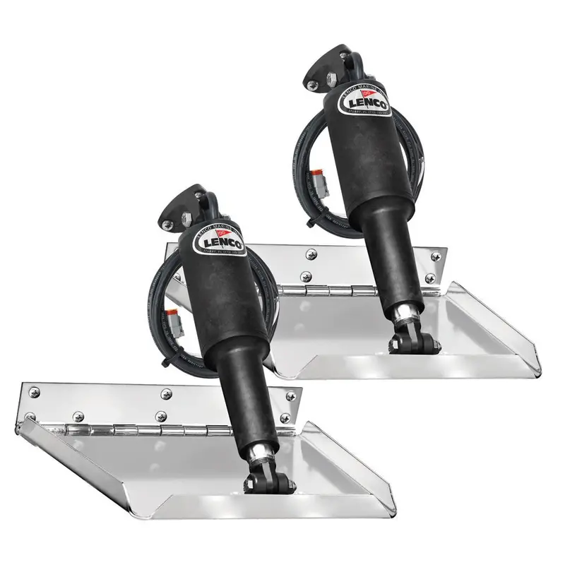 Lenco 14" × 12" Standard Performance Trim Tab Kit (No Switch Included) 1