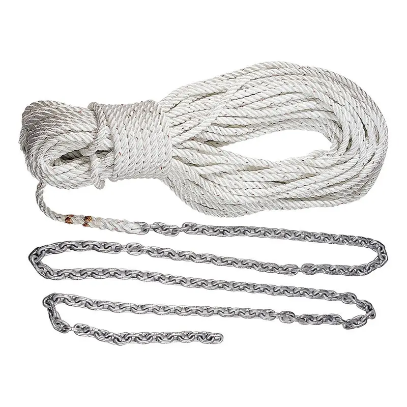 Lewmar Hm15H150Px Anchor Rode: 15' 5/16" G4 Chain + 150' 5/8" Rope With Shackle 1