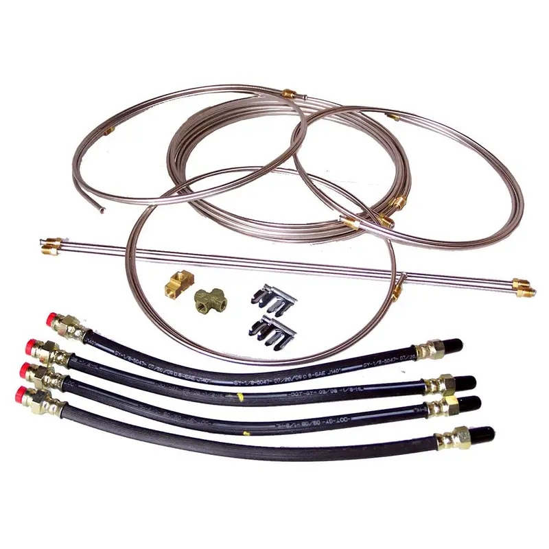 Load Rite Stainless Steel Brake Line Kit For Tandem-Axle Trailers 1