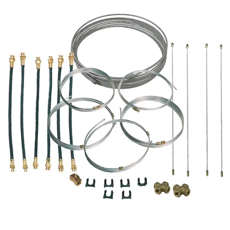 Load Rite Steel Brake Line Kit For Tri-Axle Trailers 1