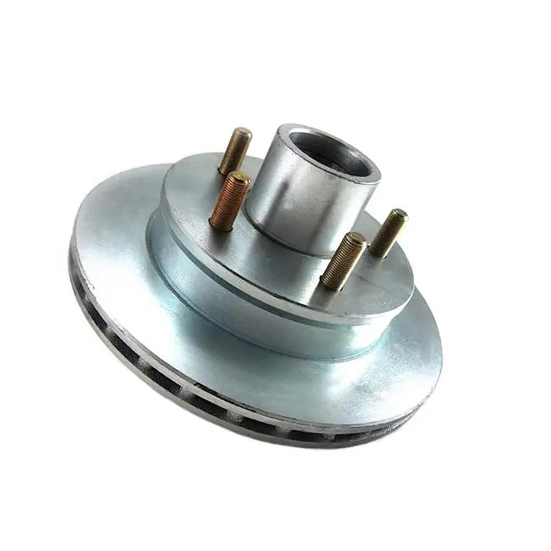 Load Rite Vented Rotor Kit – 9.75-Inch, Dacromet Finish, 5-Stud Integral Design 1
