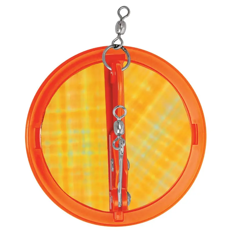Luhr-Jensen 2-1/4" Fire & Silver Moon Jelly Dipsy Diver 1
