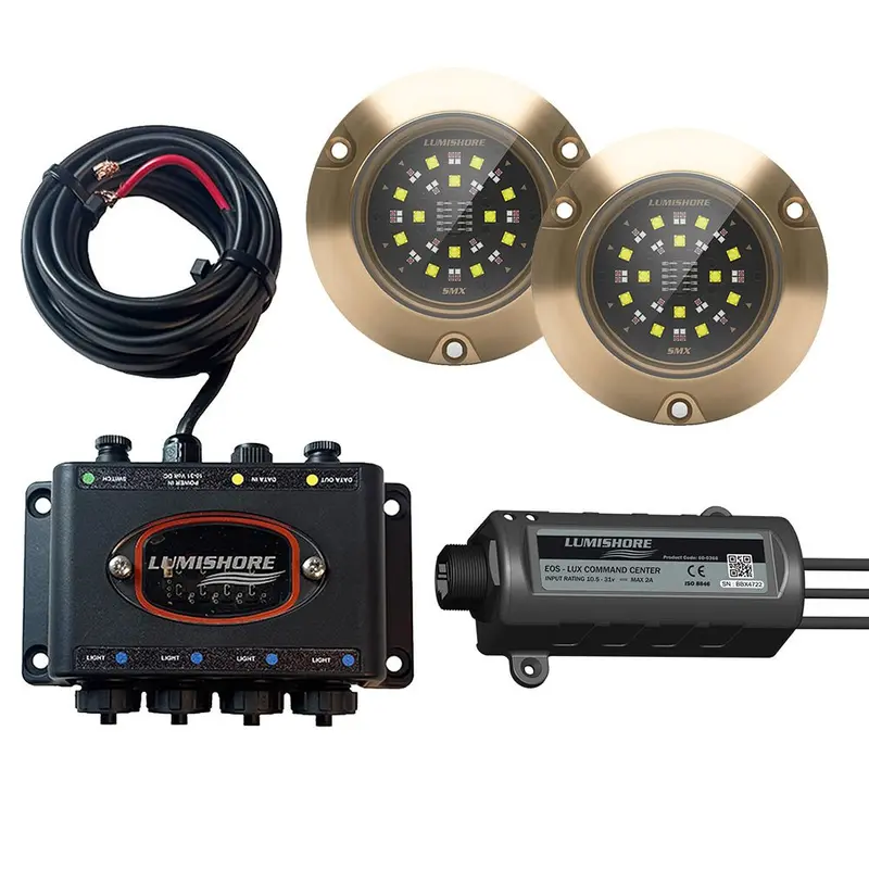 Lumishore Lux Smx154 Dual Led Light Kit With Hub And Lux Command Center (No Display) 1