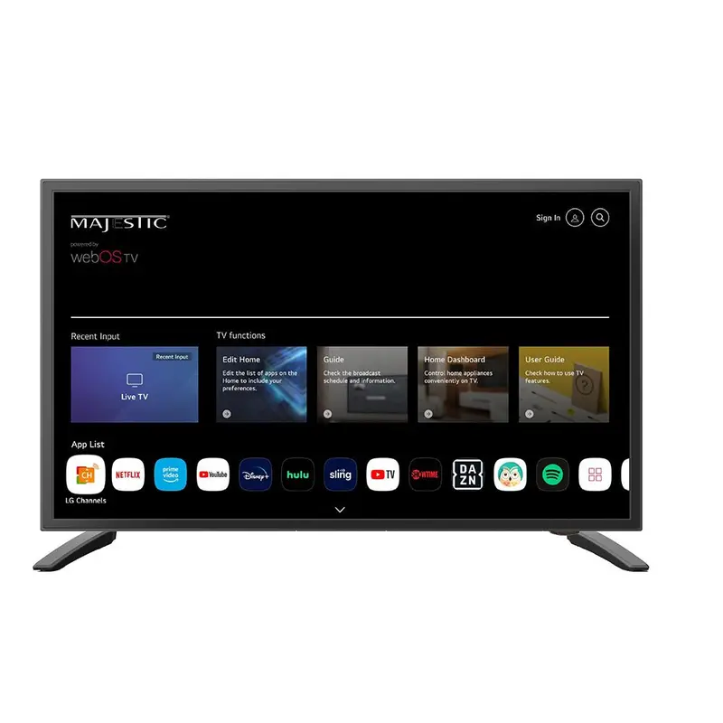Majestic 19" 12V Smart Led Tv With Webos, Screen Mirroring, Bluetooth – North America Model 1