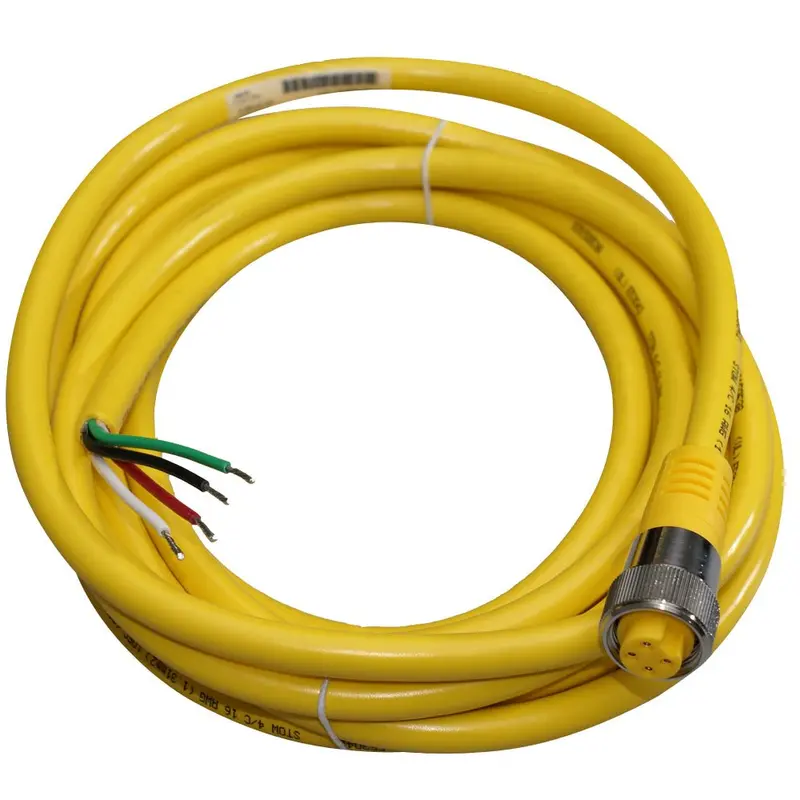 Maretron 5-Meter Mini Power Cordset With Dual Power And Ground Wires – Female Connector (Nm4P-05) 1