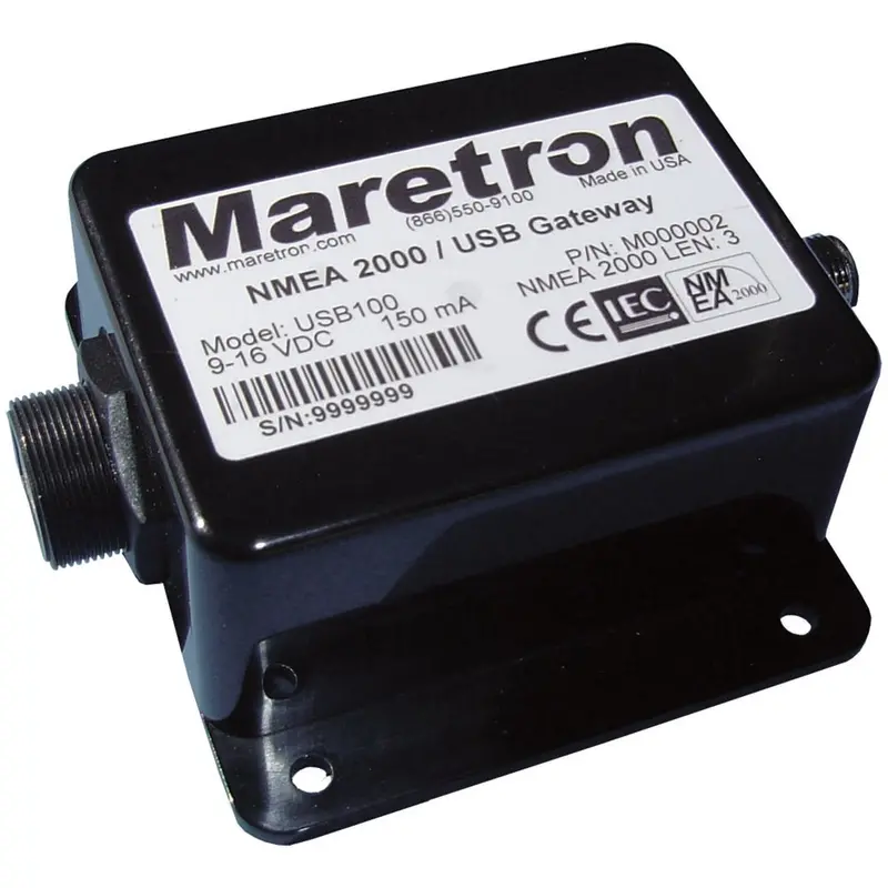 Maretron Usb100 Nmea 2000 To Usb Communication Gateway (Usb100-01) 1