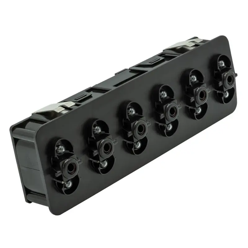 Maretron Vmm6 Contura Series Digital Switch Module – 6-Rocker, No Actuators, Right-Side 3-Position Nav/Anc Toggle, Blue Leds – Model A3801-6 1