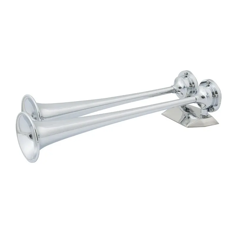 Marinco 12V Chrome Dual-Trumpet Air Horn – 10106 1