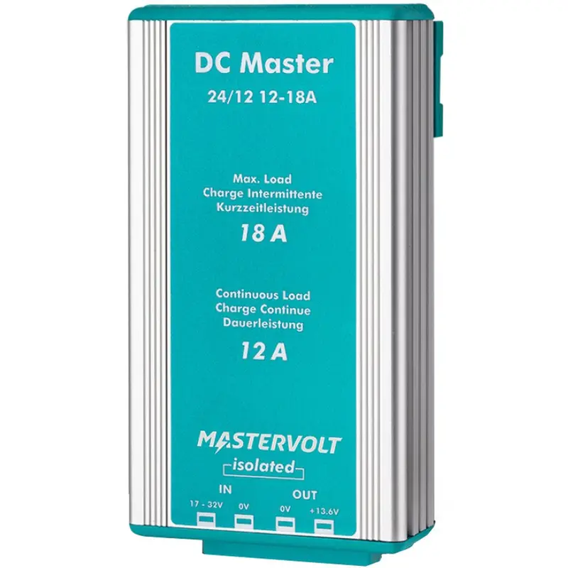 Mastervolt 81500300 Dc Master: 24V-To-12V Converter With Isolation (12A Output) 1