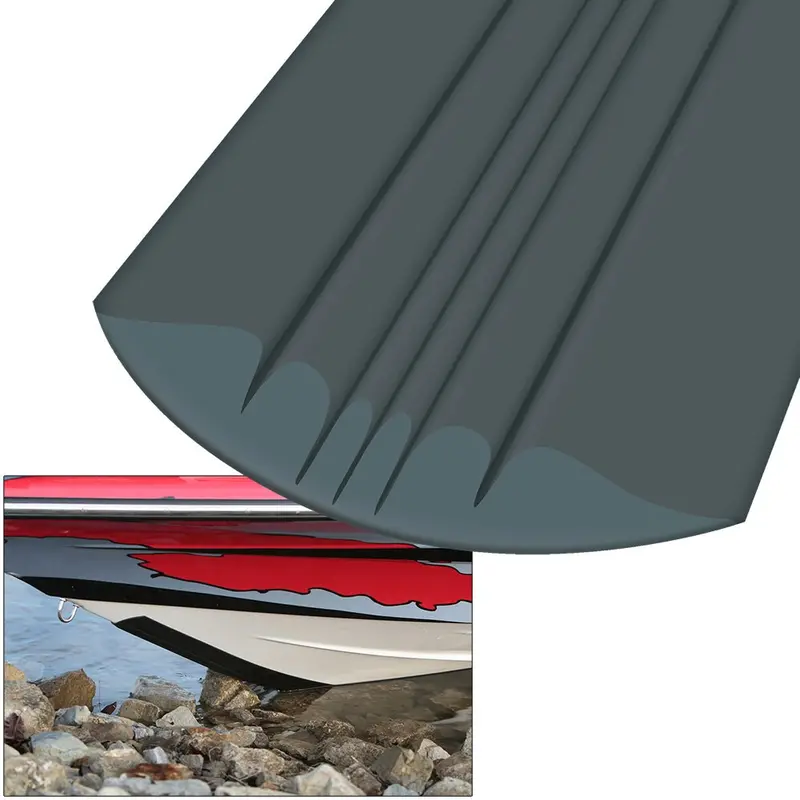 Megaware Keelguard Protective Strip – 10 Foot, Charcoal (Model 20710) 1