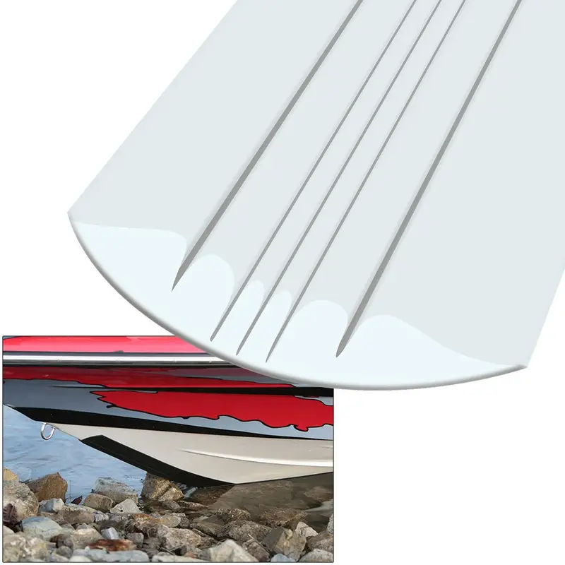 Megaware Keelguard Protective Strip – 11-Foot Length, White Finish [20111] 1