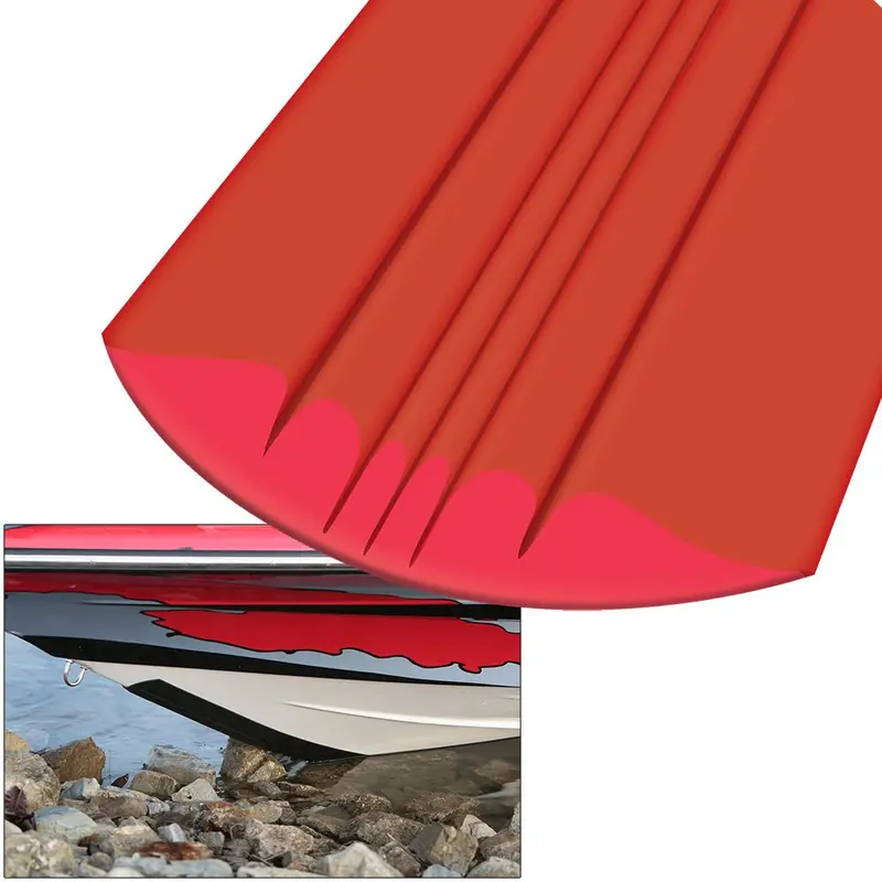 Megaware Keelguard Protective Strip – 9 Foot, Red (Model 20809) 1