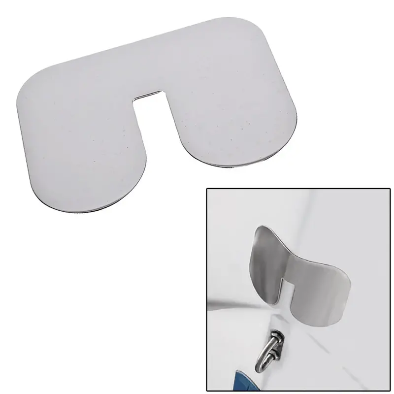 Megaware Scuffbuster Standard Notched Bow Guard – 5.75" X 4.5", 22-Gauge Stainless Steel 1