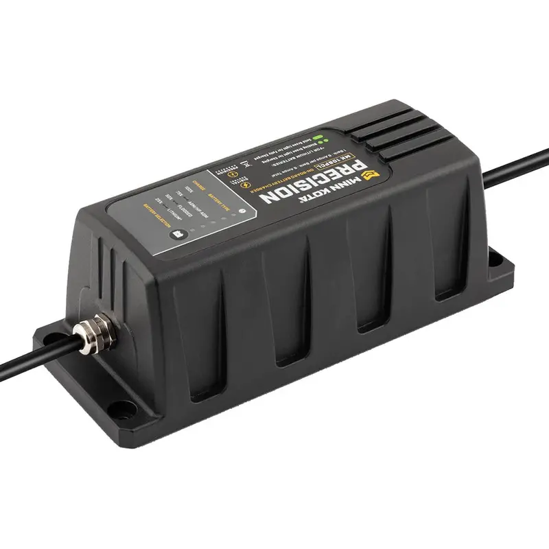 Minn Kota Mk-106 Onboard Precision Charger – Single-Bank, 6A Output, Li-Compatible (1831061) 2