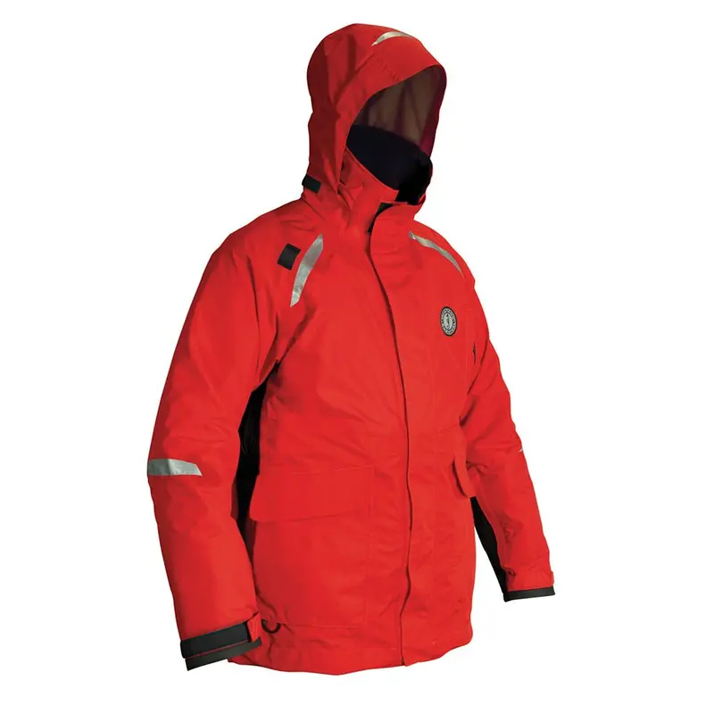 Mustang Catalyst Flotation Coat In Red-Black, Size Xl (Model Mc5446-123-Xl-206) 1