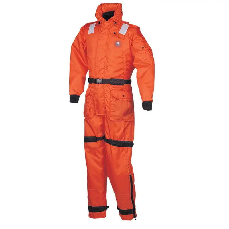 Mustang Durable Anti-Exposure Coverall – Solid Orange, Size L 1