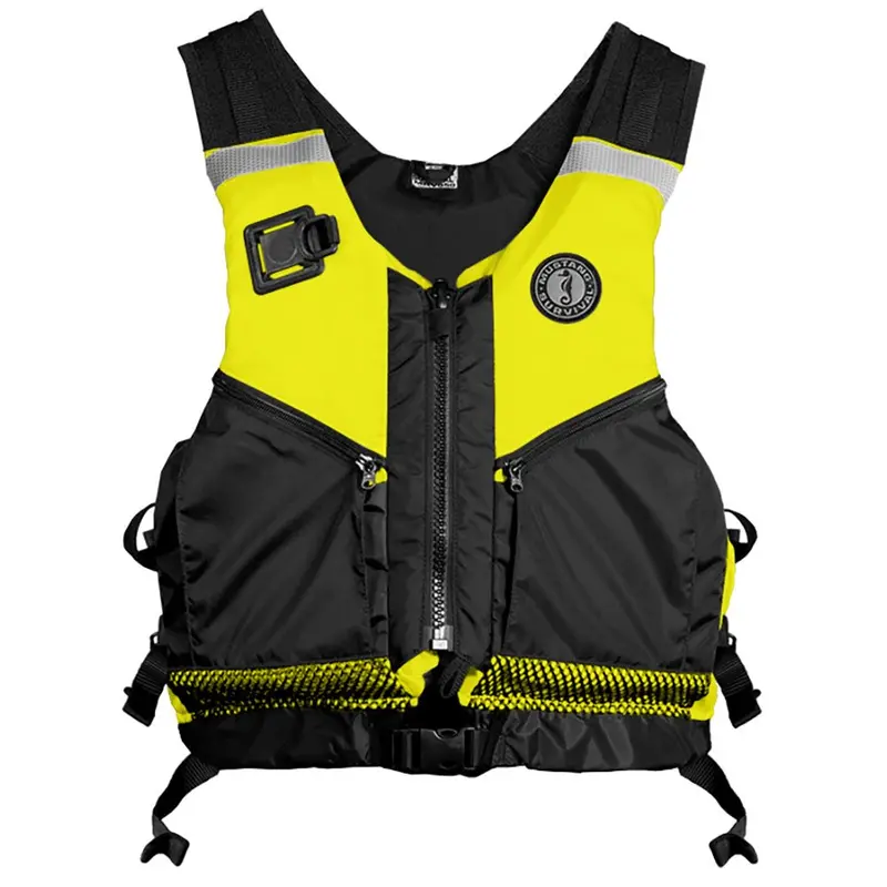 Mustang Mrv050 Water Rescue Vest – Fluorescent Yellow/Green/Black, Xl/Xxl [Mrv050Wr-251-Xl/Xxl-216] 1