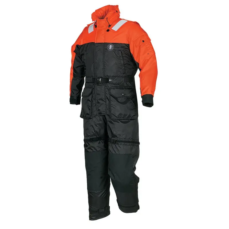 Mustang Protective Anti-Exposure Coverall – Orange & Black, Size M 1
