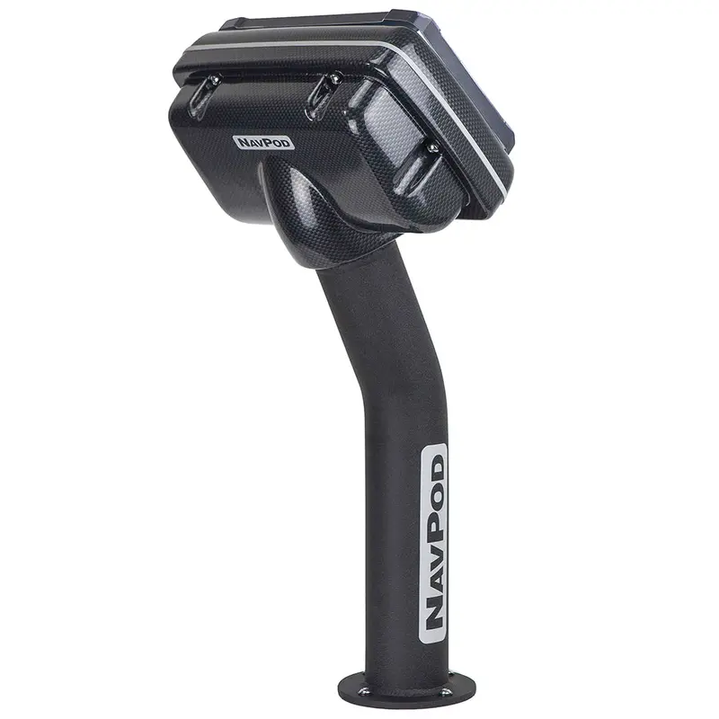 Navpod Ped5100-01 Pre-Cut Pedestal Mount For Humminbird Helix 9 & Helix 10 – Carbon Black 1