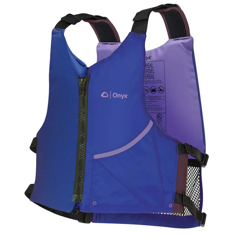 Onyx Universal Adult Paddle Pfd Life Jacket – Blue And Purple – Model 121900-600-004-24 1