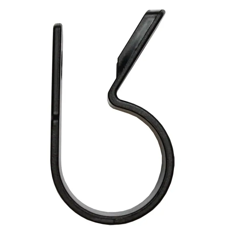 Outdoor-Ready Black Nylon C-Clamp – 3/4-Inch Capacity, Uv-Protected, 25-Pack [Bcch12-25Bk] 1