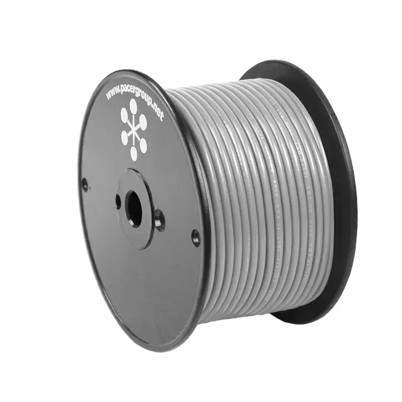 Pacer Gray 10 Awg Primary Wiring – 20-Foot Roll 1