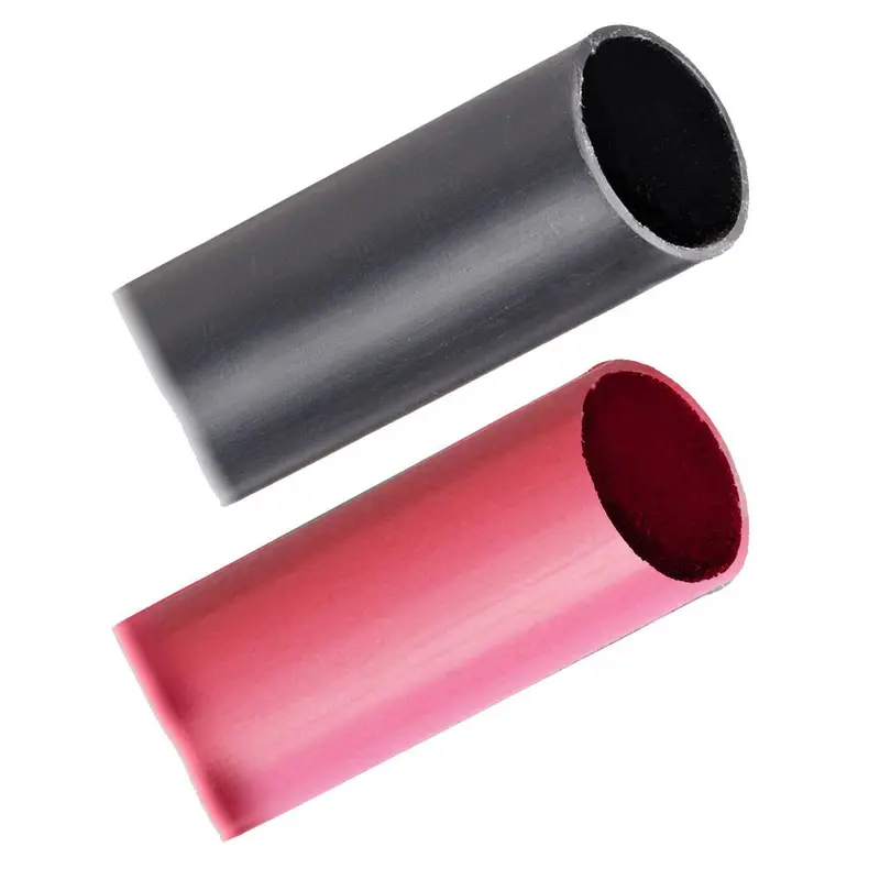 Pacer Heavy-Wall Heat Shrink Tubing – 1" X 3", Black & Red Combo (2-Pack) [Bhw1-3Bkrd] 1