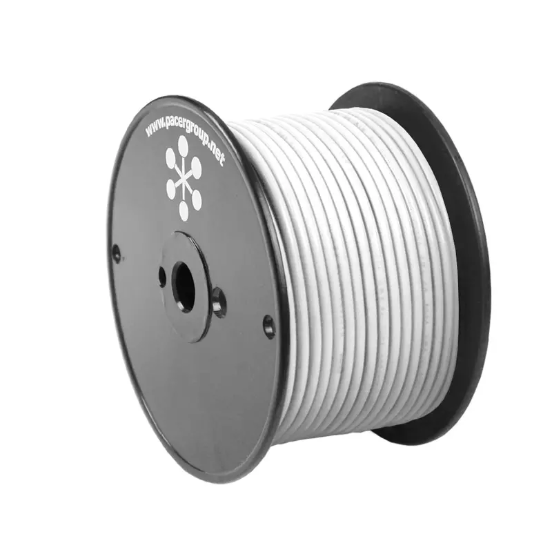 Pacer White 10 Awg Primary Wiring – 20-Foot Roll 1