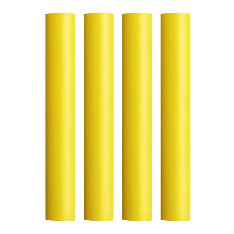 Pacer Yellow Battery Cable Heat Shrink Sleeve – 3/4" × 12", 4-Pack 1