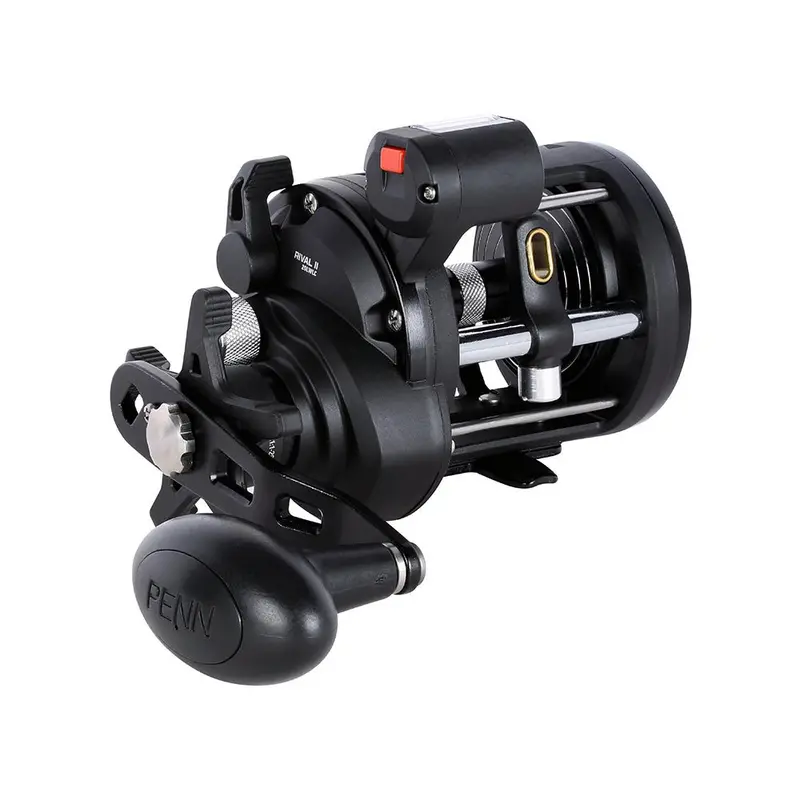 Penn Rival Ii 20 Right-Hand Level-Wind Conventional Reel With Line Counter [1639140] 1