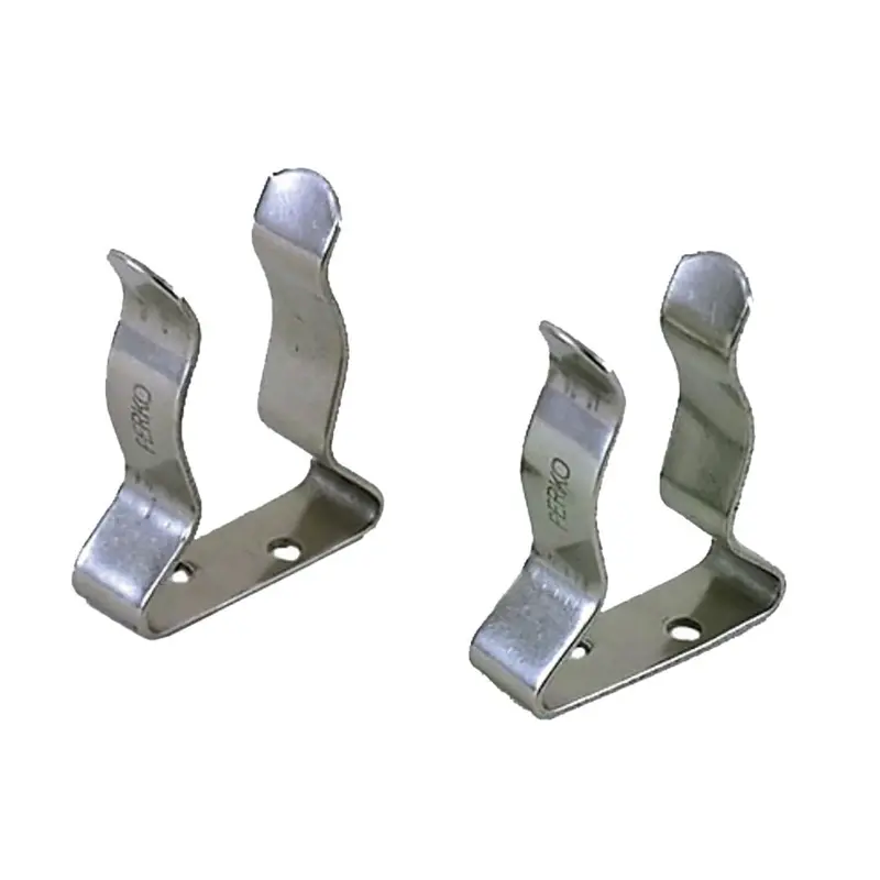 Perko 0502Dp1Sts Spring Clamps – 5/8" To 1-1/4" Capacity, Stainless Steel, Pair [0502Dp1Sts] 1