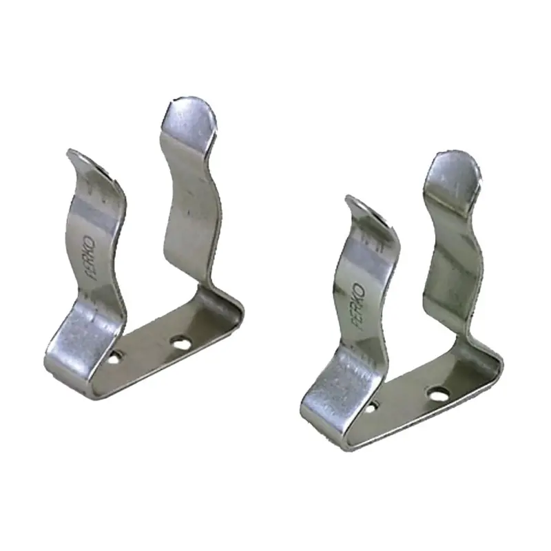 Perko 0502Dp2Sts Heavy-Duty Spring Clamps – 1" To 1-3/4" Range, Stainless Steel Pair [0502Dp2Sts] 1