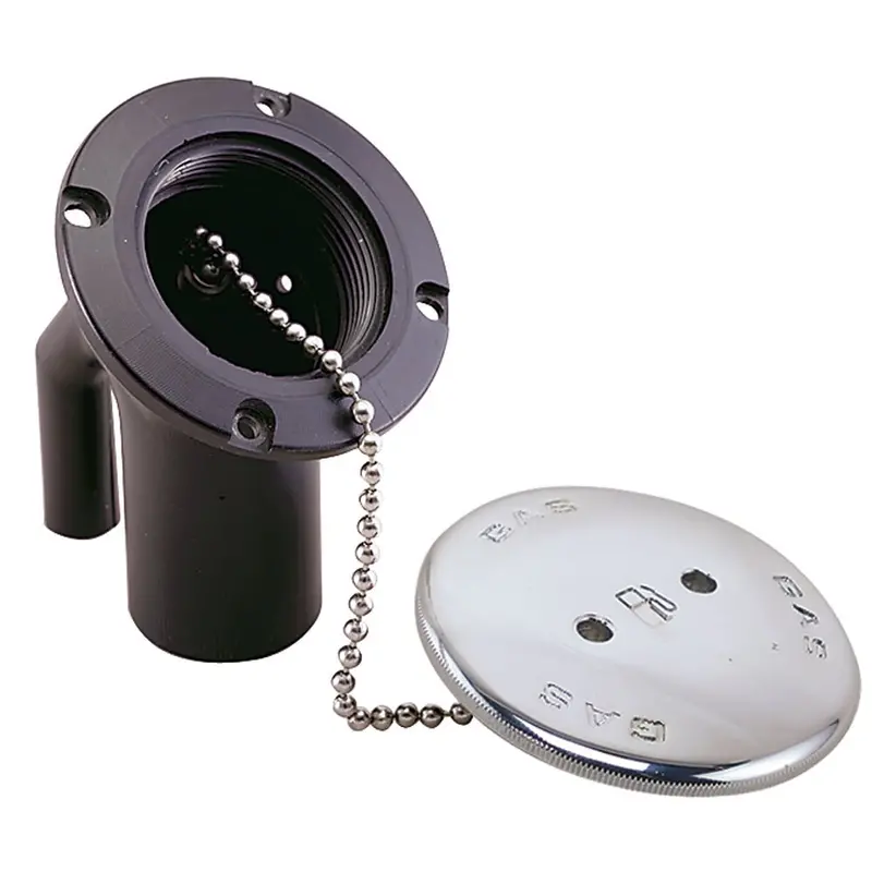 Perko 0540 Angled Gas Fill/Vent Cap – 1-1/2" Hose Compatibility, Dual-Function Design 1