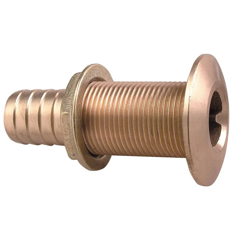 Perko 1-1/2" Bronze Thru-Hull Fitting With Hose Connection – Made In Usa [0350008Dpp] 1