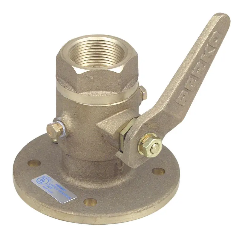 Perko 1-1/2-Inch Bronze Ball Valve Seacock – Made In Usa (0805008Plb) 1