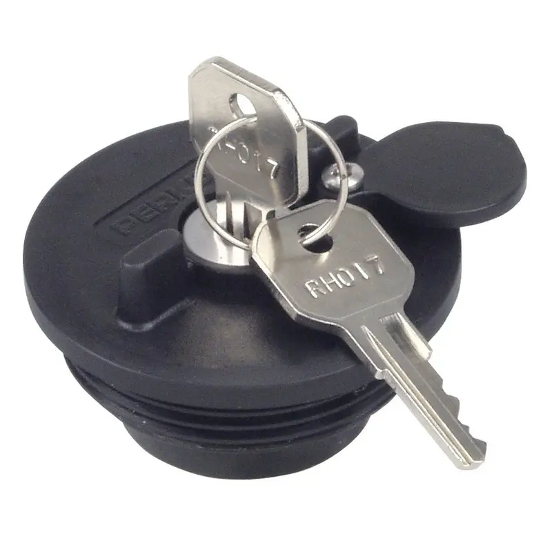 Perko 1-1/2-Inch Non-Vented Fuel Fill Locking Cap – Universal Fit 1