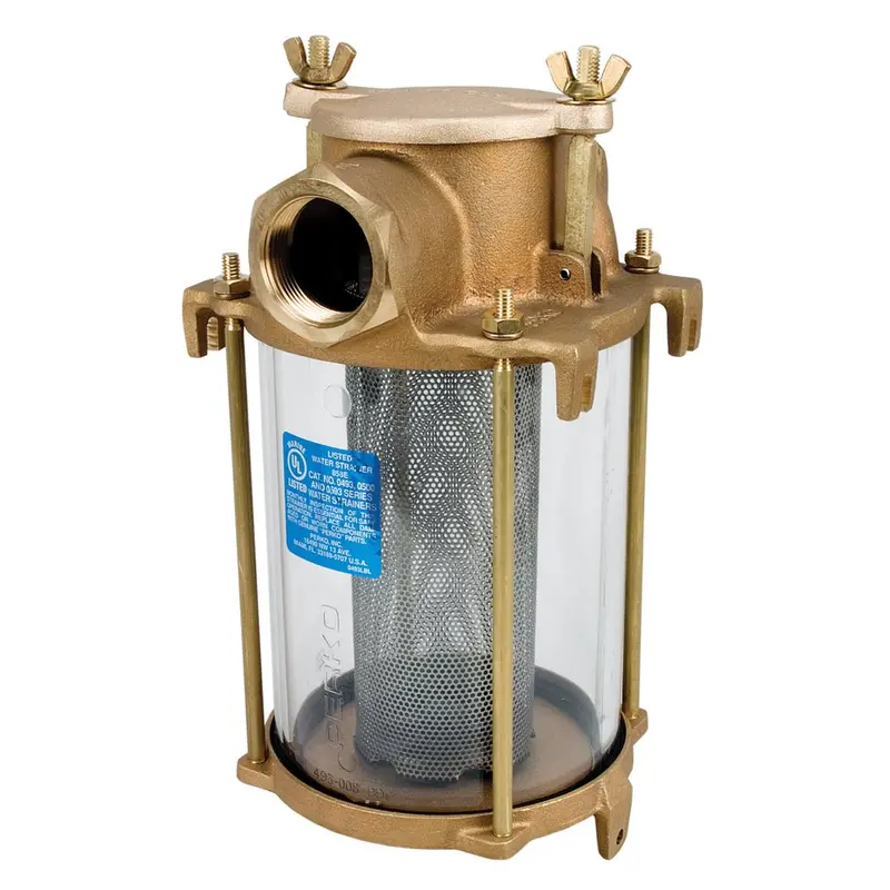 Perko 1/2" Ips Bronze Intake Strainer – Made In Usa [0493004Plb] 1