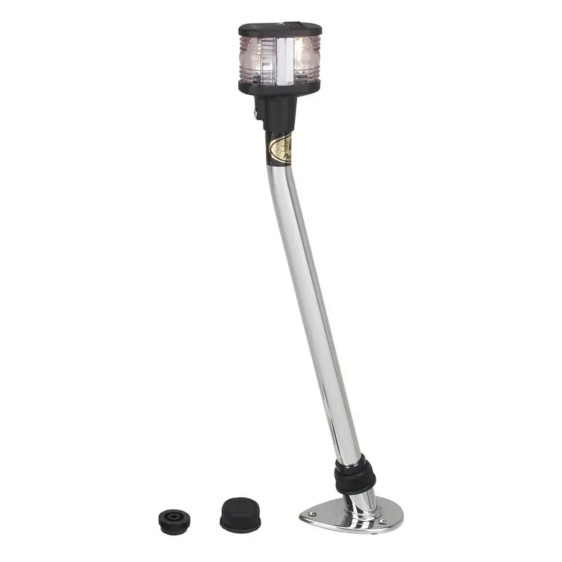 Perko 1125Dp4Chr Plug-In Masthead & All-Round Light – 12V White Led Combo, Chrome Housing [1125Dp4Chr] 1